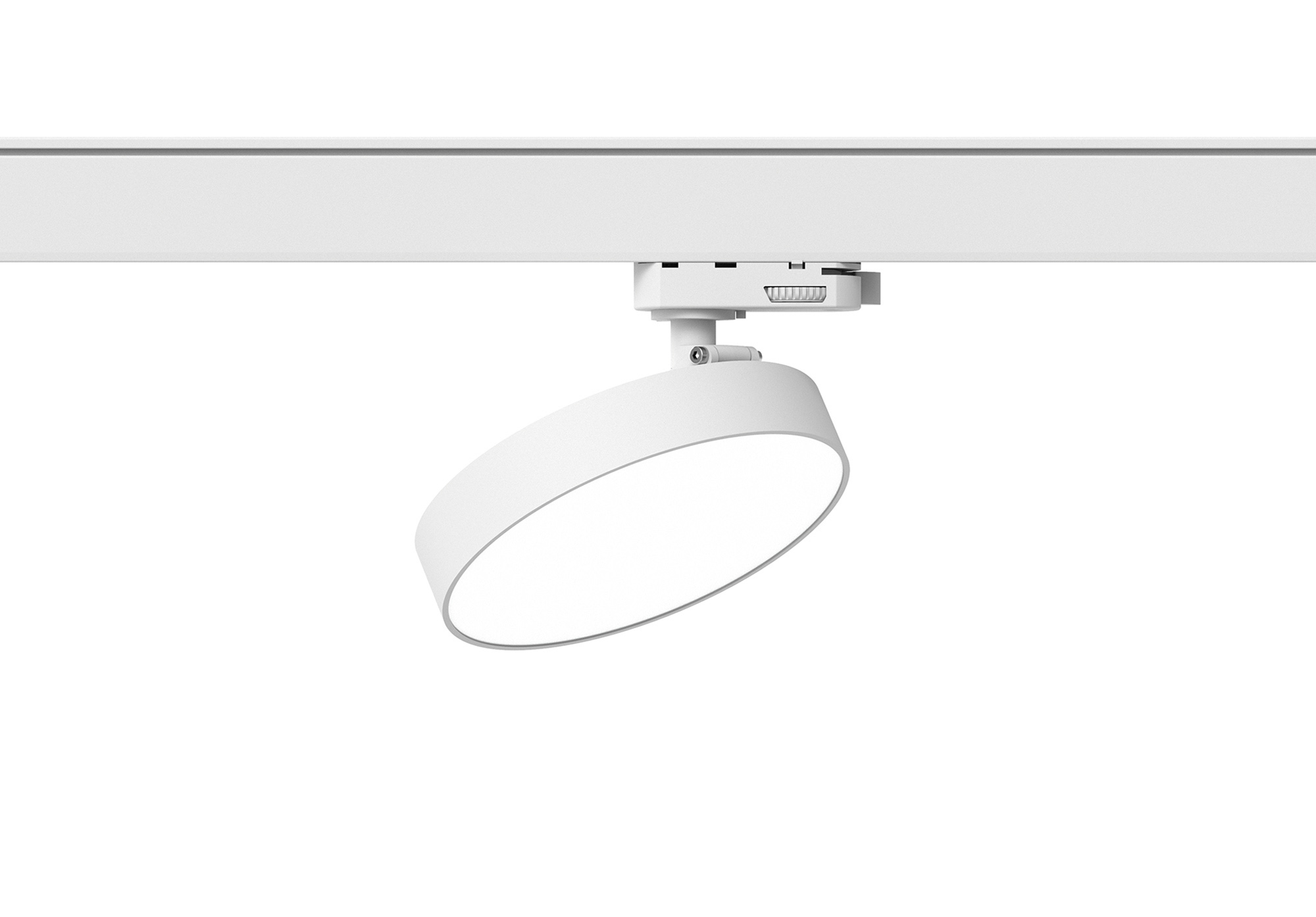 DL190450/WH  Adis, 22W White Disc Track Light, 3000K 120 Deg, DOB, 3yrs Warranty